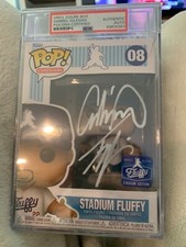 Gabriel Iglesias Signed Funko Pop PSA Slabbed Certified Stadium Fluffy White