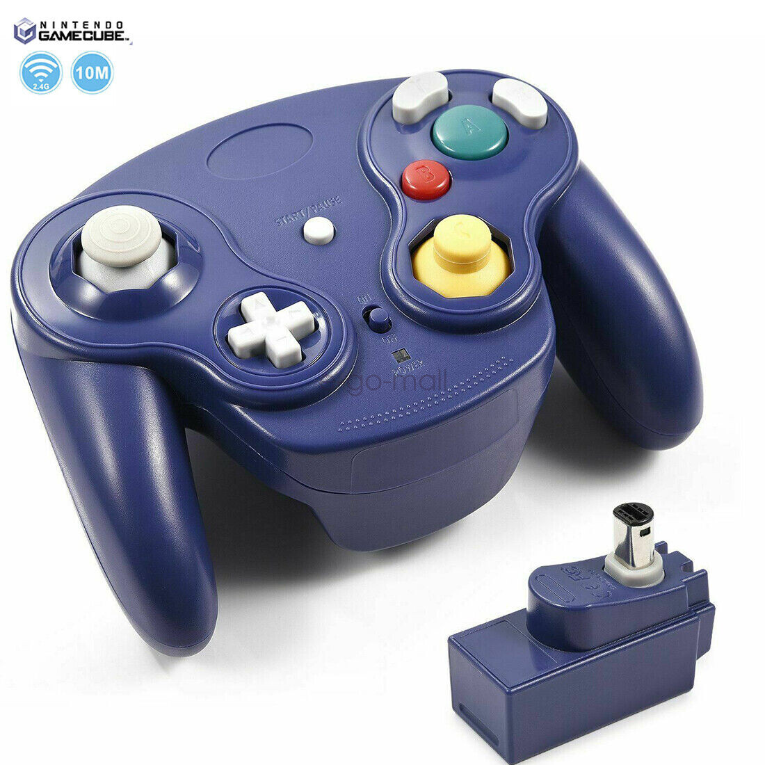 Nintendo GameCube コントローラー4個セット動作確認済み 2.4G Wireless GameCube Controller + Adapter for