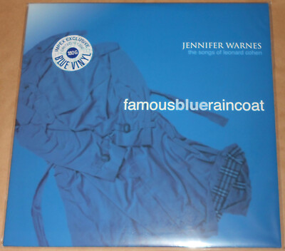 Jennifer Warnes Famous Blue Raincoat Colored Vinyl LP Leonard 