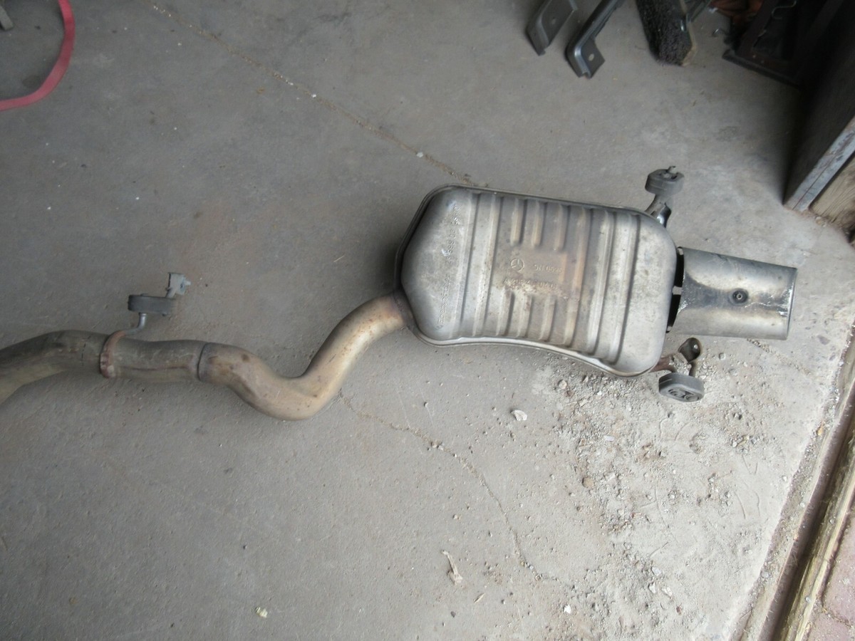 2005 MERCEDES CLK320 REAR EXHAUST MUFFLER WITH TIP 2034910401 OEM 