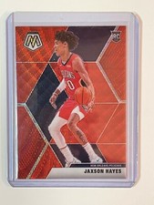 2019 MOSAIC BASKETBALL RED WAVE SP ROOKIE JAXSON HAYES NEW ORLEANS PELICANS