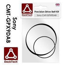 DeckTech® Replacement Belts for Sony Cassette Deck CMT-GPX9DAB CMTGPX9DAB