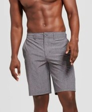 Goodfellow  Co. Mens Hybrid Swim Shorts Gray Size 42