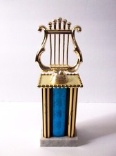 Music Award Trophy 9.5" Tall No Name Plate add your Own