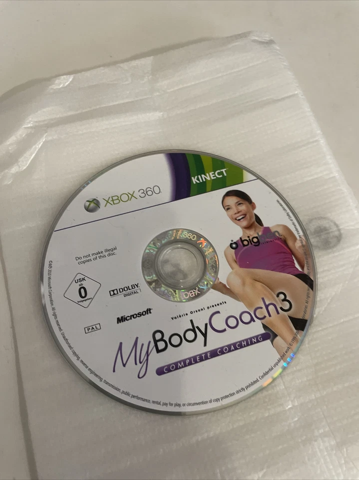 CD sans boîte my body coach 3 kinect XBOX 360 💿💿💿💿💿💿💿💿💿💿