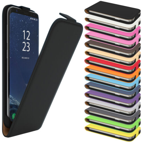 Étui rabattable pour Samsung Galaxy housse de téléphone portable housse rabattable protection couverture de livre - Photo 1 sur 20