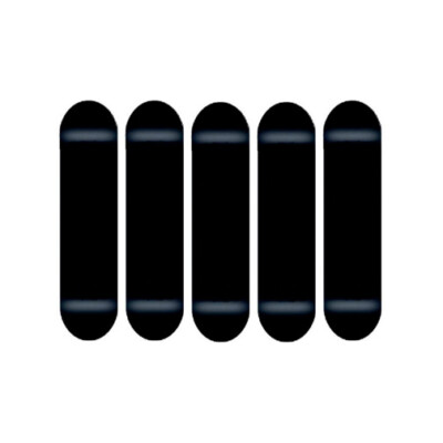 5 BETTER MADE BLANKS SKATEBOARD DECKS 7.25 Deck BLACK DPD MINI