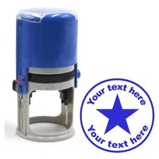 Personalised Stamp Solid Star 30mm Self inking stamper for School Teachers