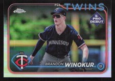 2024 Topps Pro Debut Brandon Winokur Chrome #PDC-116 Card