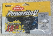 Berkley Powerbait  6” Power Lizard Black Blue