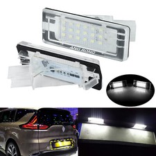 2x LED Kennzeichenbeleuchtung Nummernschildbeleuchtung für Renault Latitude L70