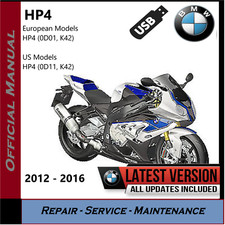 BMW HP4 Workshop Service Repair Shop Manual 2012 2013 2014 2015 2016 K42 USB