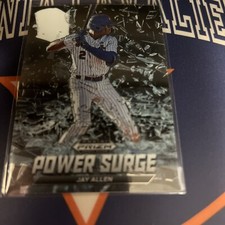 2021 Panini Prizm Jay Allen #PS-JA Draft Picks Power Surge Cincinnati Reds RC