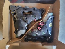RARE Bauer Roller Blades Inline Skates Mens Size 8 Black In Original Box