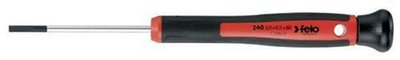 Felo 0715731746 2.5m x 0.4 x 8-Inch Precision Slotted Screwdriver, 240 Series