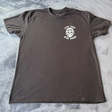 Ride Now Power Sports Live Fast Ride Hard Short Sleeve Black Logo T-Shirt XL