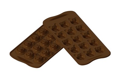 SCG 35 CHOCO PIGS PIG EASY CHOC SILICONE CHOCOLATE MOLD SILIKOMART