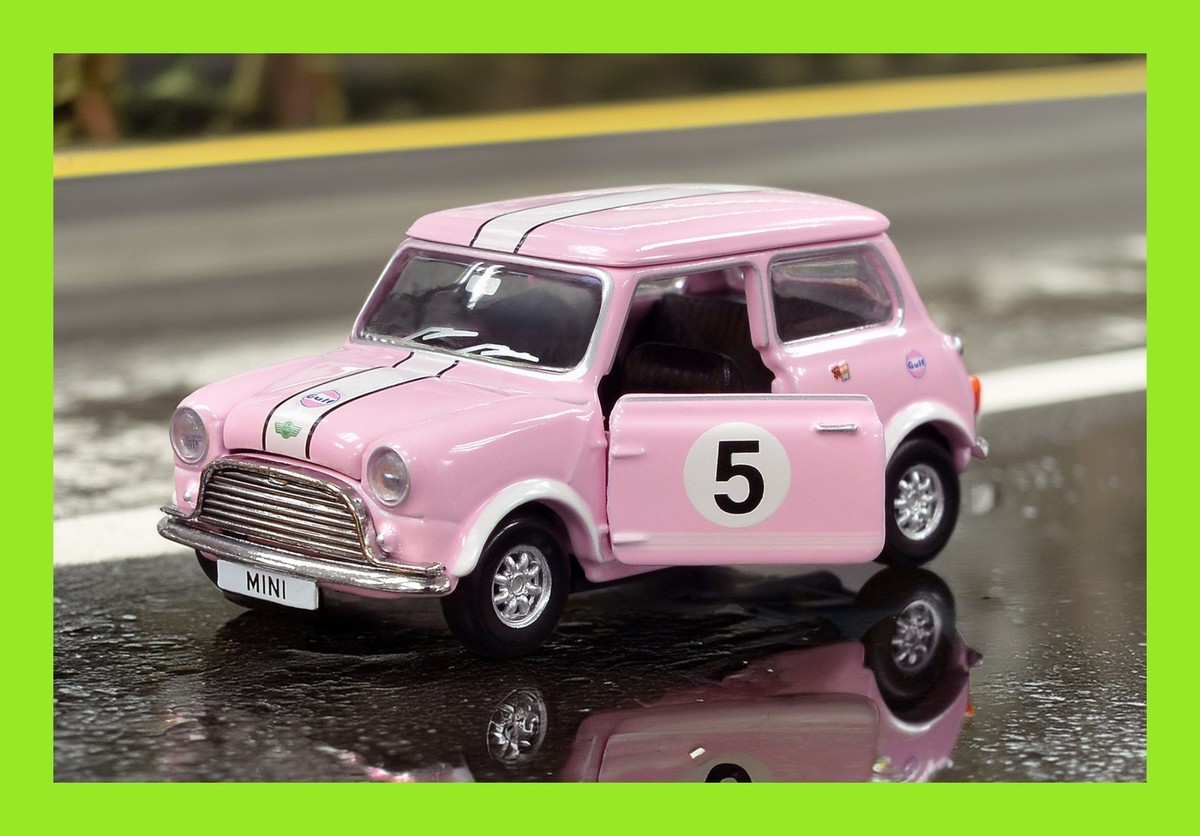 TINY Mini Cooper Mk 1 ピンク 1/50 FEB 2025 TINY #11 MINI COOPER Mk1 Pink #5 + ENGINE 1/50 | eBay