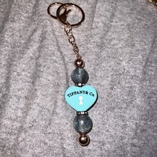 Handmade Beaded Keychain, Purse Charm, Zipper Pull