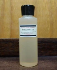 EXTRA STRONG SHELL FISH OIL 4 OZ TRAPPING LURE SHELLFISH OIL RACCOON MINK LURE 