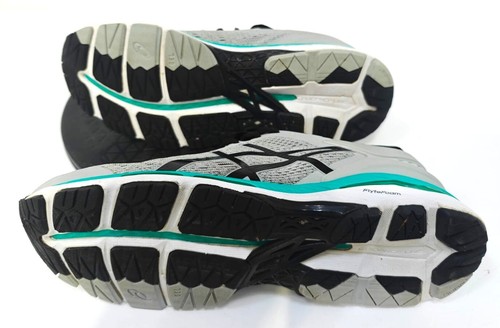 Women Size 10.5 - ASICS Gel Kayano 24 Grey Black Atlantis W - 第 9/10 張圖片