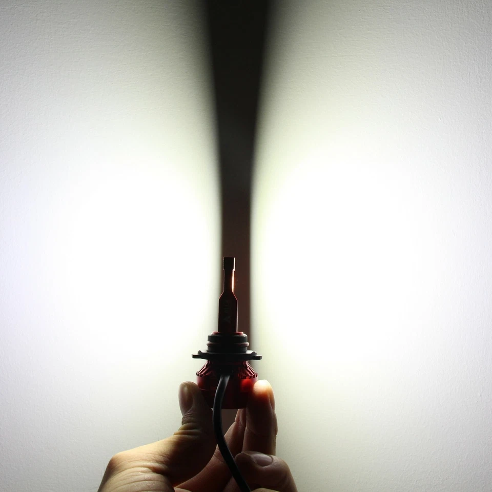 Bombilla de faro Allá Lighting más nueva tecnología LED brillante 9006 HB4 del mercado Foto 2 de 4