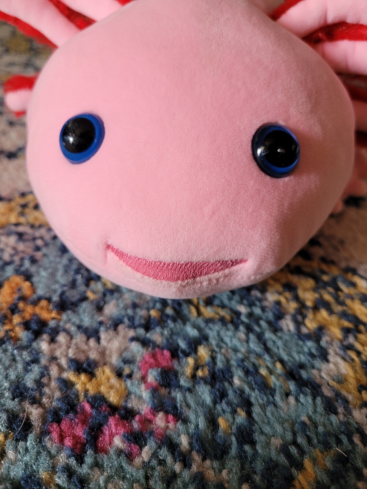 Axolotl Stuffed Animal ADORE PLUSH Toy 21" Bendable Gills Soft & Squeezable Pink