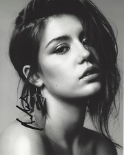 ADELE EXARCHOPOULOS SIGNED AUTHENTIC 8X10 PHOTO w/COA SEXY ACTRESS PROOF