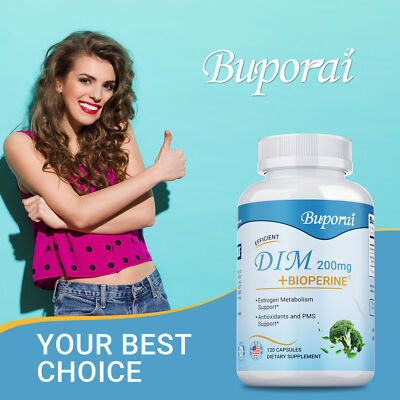 DIM 200mg + Bioperine   Hormonhaushalt Und Östrogenstoffwechsel Ausgleichen