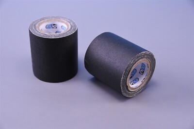 2 Rolls ProTape PRO GAFF Black Gaffers Tape Matte Cloth Tape