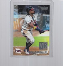 2021 TOPPS STADIUM CLUB BASEBALL VIRTUAL REALITY RONALD ACUNA JR. #VR-7