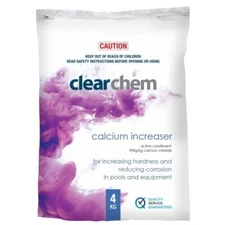 Calcium Increaser 4kg Lo Chlor Clearchem Swimming Pool Water Test Balance
