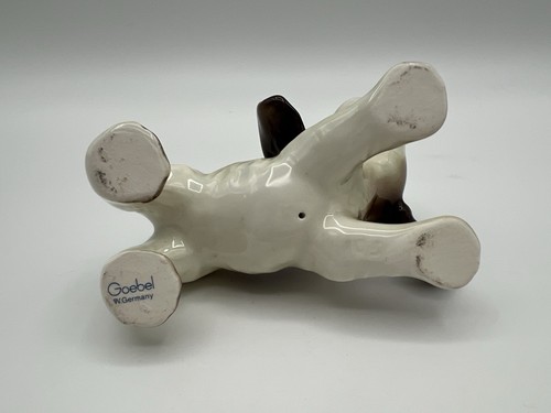 Goebel Cocker Spaniel Puppy Dog Figurine 2.5” Brown & White West Germany Vintage - Picture 10 of 13