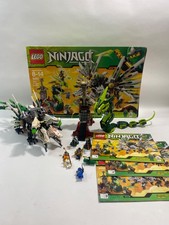 Lego Ninjago Epic Dragon Battle (9450) - 99% COMPLETE - WITH BOX
