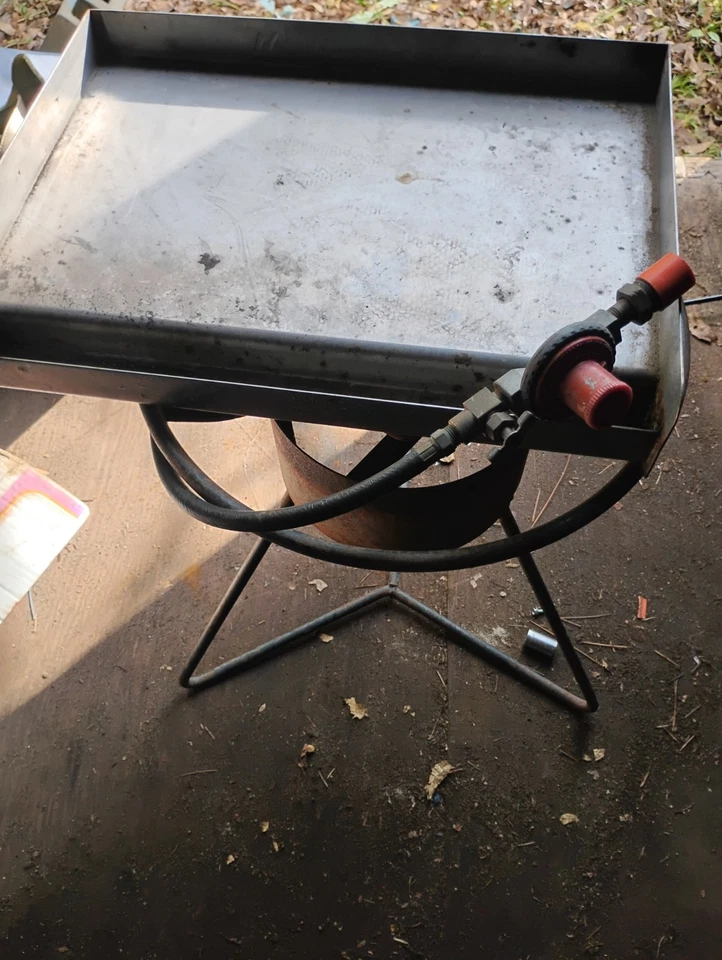 Parrilla superior plana de acero inoxidable Makers Mark Foto 4 de 4