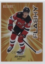 2025-26 Upper Deck Allure Flashy Forwards Orange Jack Hughes #15 1oh9