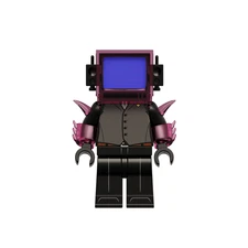 Energized TV Man Skibidi Toilet Custom Minifigure