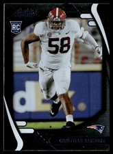 2021 Panini Absolute Christian Barmore Rookie New England Patriots #156