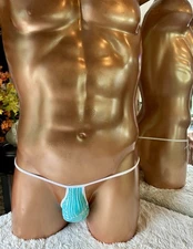 X Small Arius G String Bikini made in the USA MaryAngel Boutique Starwear.us