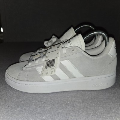 Adidas SZ 8.5 NEWGrand Court Alpha  Athletic Shoe Gray Sneaker Footwear Trainers
