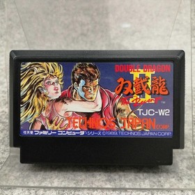 Technos Japan Famicom Soft Double Dragon II Used