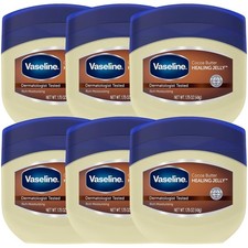 Vaseline Petroleum Jelly, Cocoa Butter, Travel Size 1.7 Oz 50ml , Pack of 6