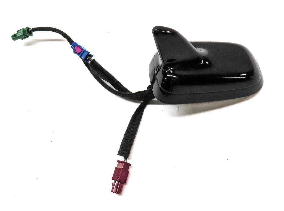 08-17 AUDI A3 Q5 SQ5 R8 B8 8R 8V RADIO AM/FM TECHO ALETA TIBURÓN ANTENA (NEGRO) Foto 4 de 4