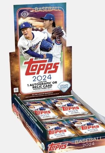 2024 Topps Update Series Baseball Hobby Box - Factory Sealed