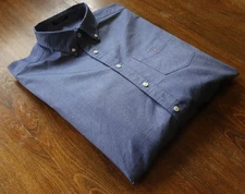 GANT size M Oxford Shirt Men's Casual Shirts Dusty Blue NEW