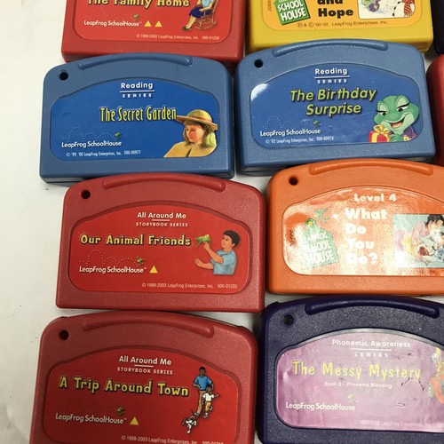 Leapfrog LeapPad Large Lot Assorted Learning Game Cartridges 65 Total - Picture 6 of 13
