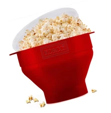 The Original Korcci Microwaveable Silicone Popcorn Popper, Microwave Popcorn ...