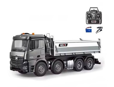 HUINA 1536PRO RC KIPPER DUMPTRUCK 13CH 8-RAD MIT METALLEIMER