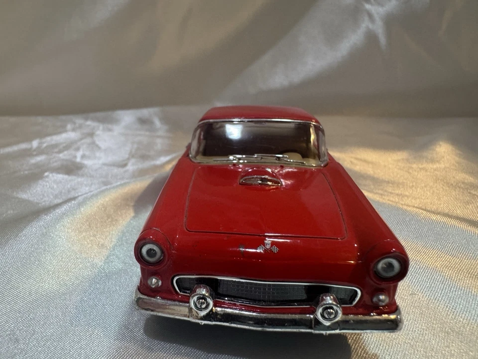 Ford Thunderbird Kinsmart 5319D 1955 escala 1/36 modelo diecast coche de juguete tirar hacia atrás Foto 2 de 4