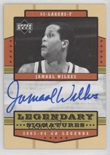 2003-04 Upper Deck UD Legends Legendary Signatures Jamaal Wilkes Auto HOF 7y2